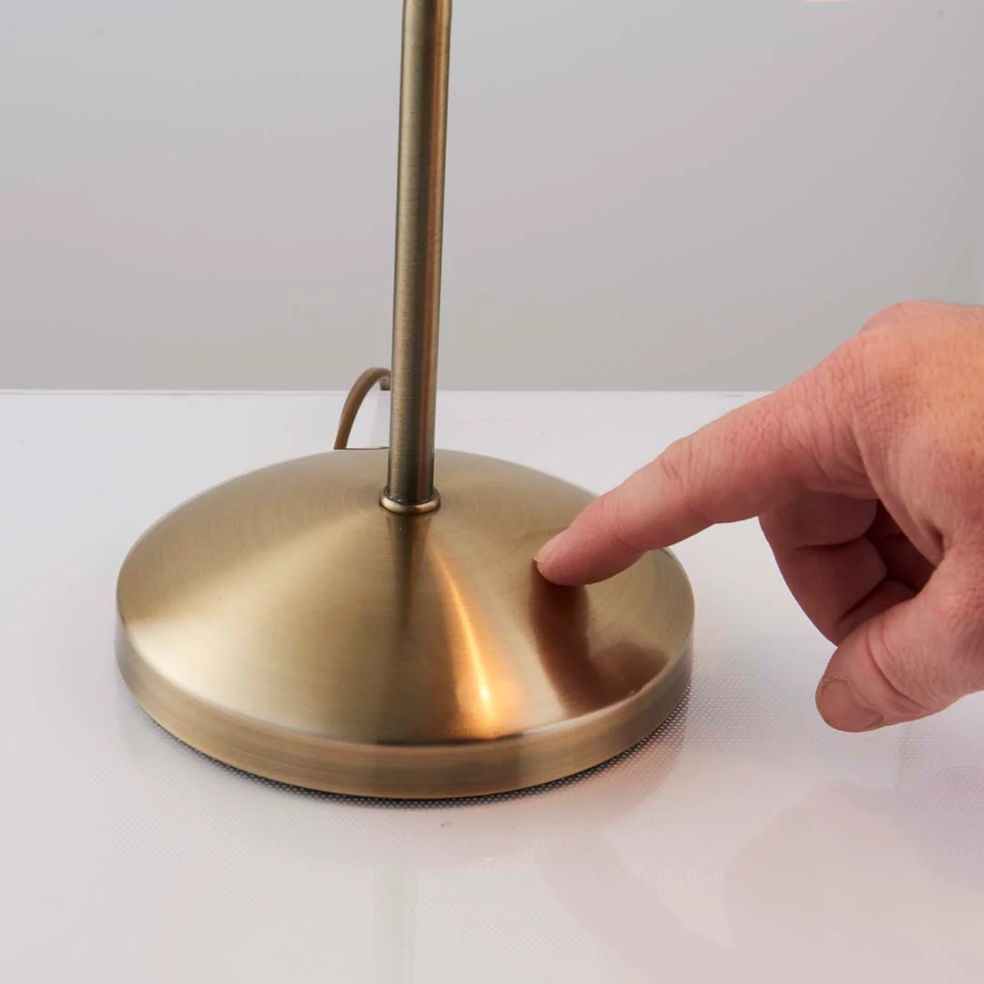 40cm Touch Desk Table Lamp Antique Brass - Image 10