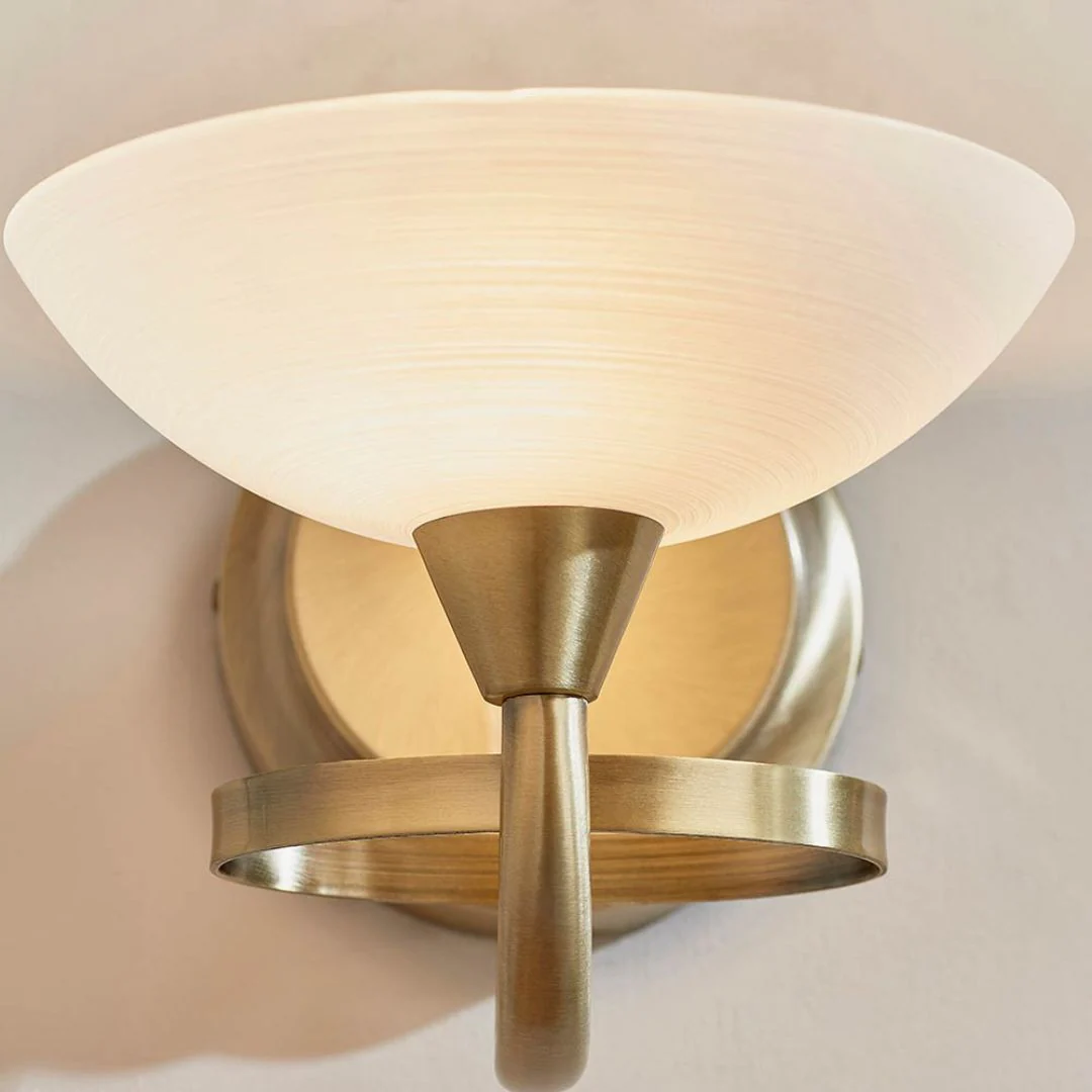 Cagney Antique Brass Wall Light - Image 4