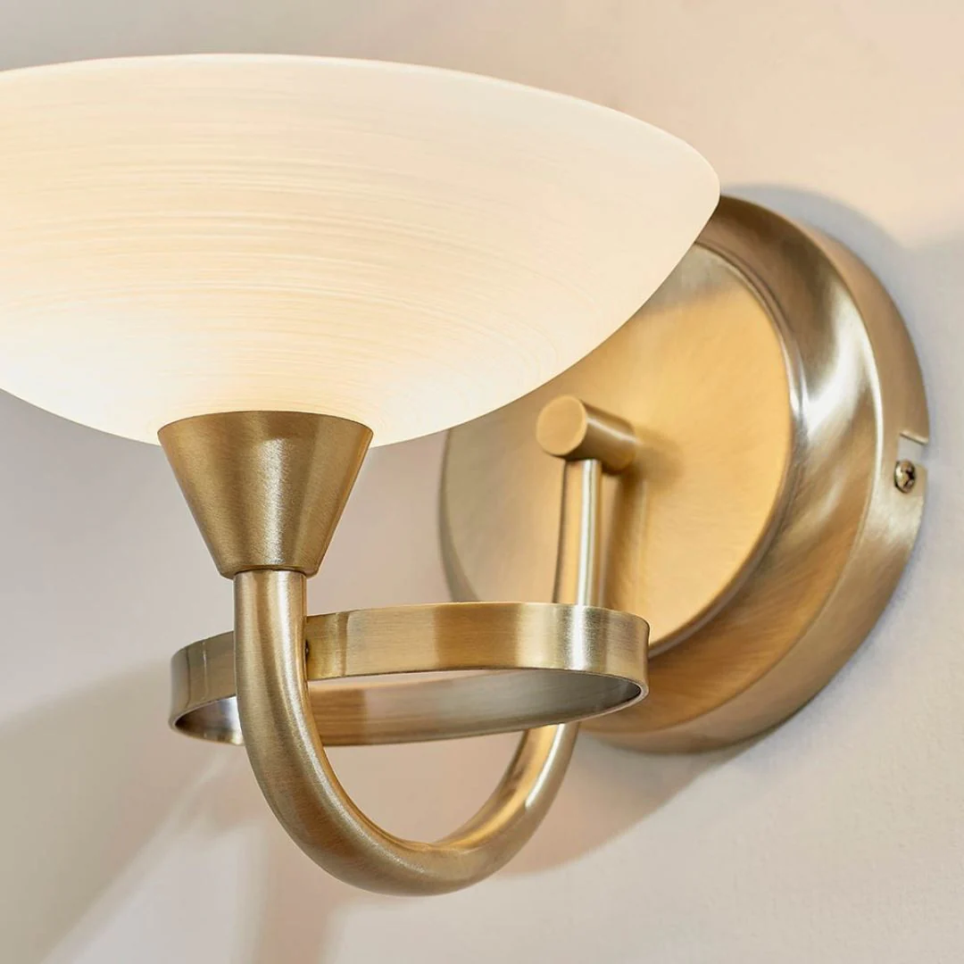 Cagney Antique Brass Wall Light - Image 5