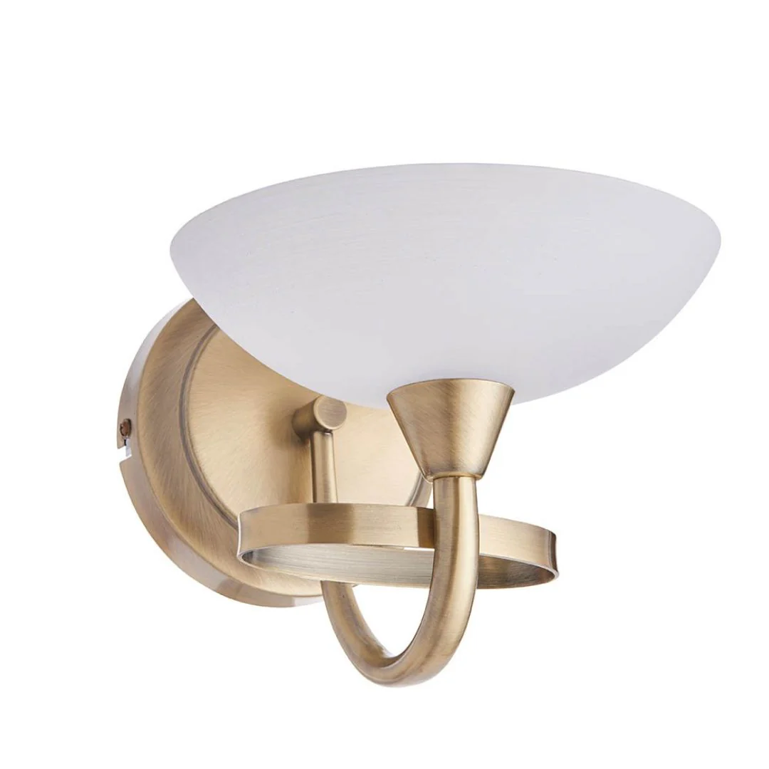 Cagney Antique Brass Wall Light - Image 8