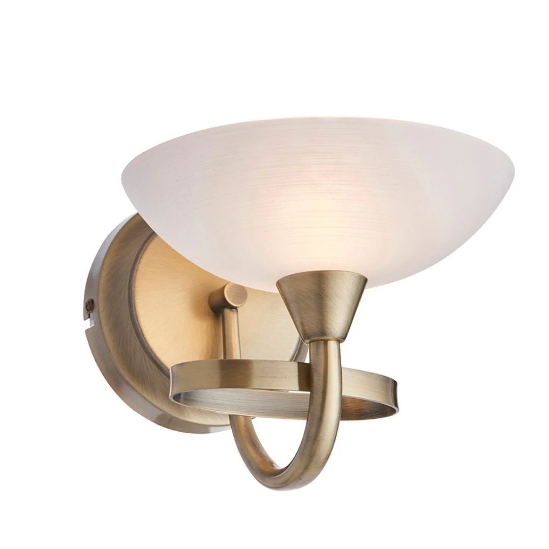 Cagney Antique Brass Wall Light - Image 9