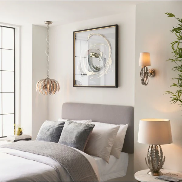 Delphine Silver Table Lamp - Image 7