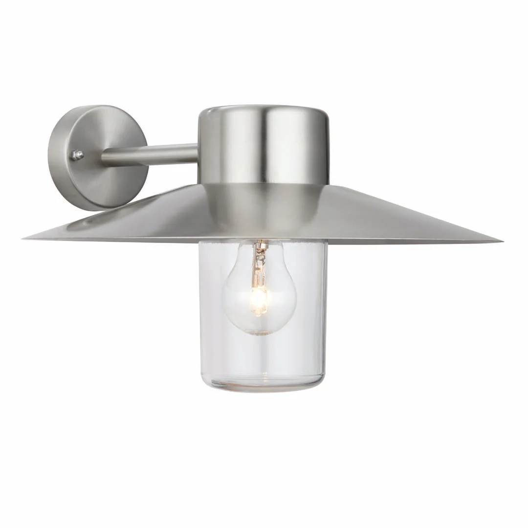 Fenwick Stainless Steel IP44 Outdoor Wall Light - Image 6
