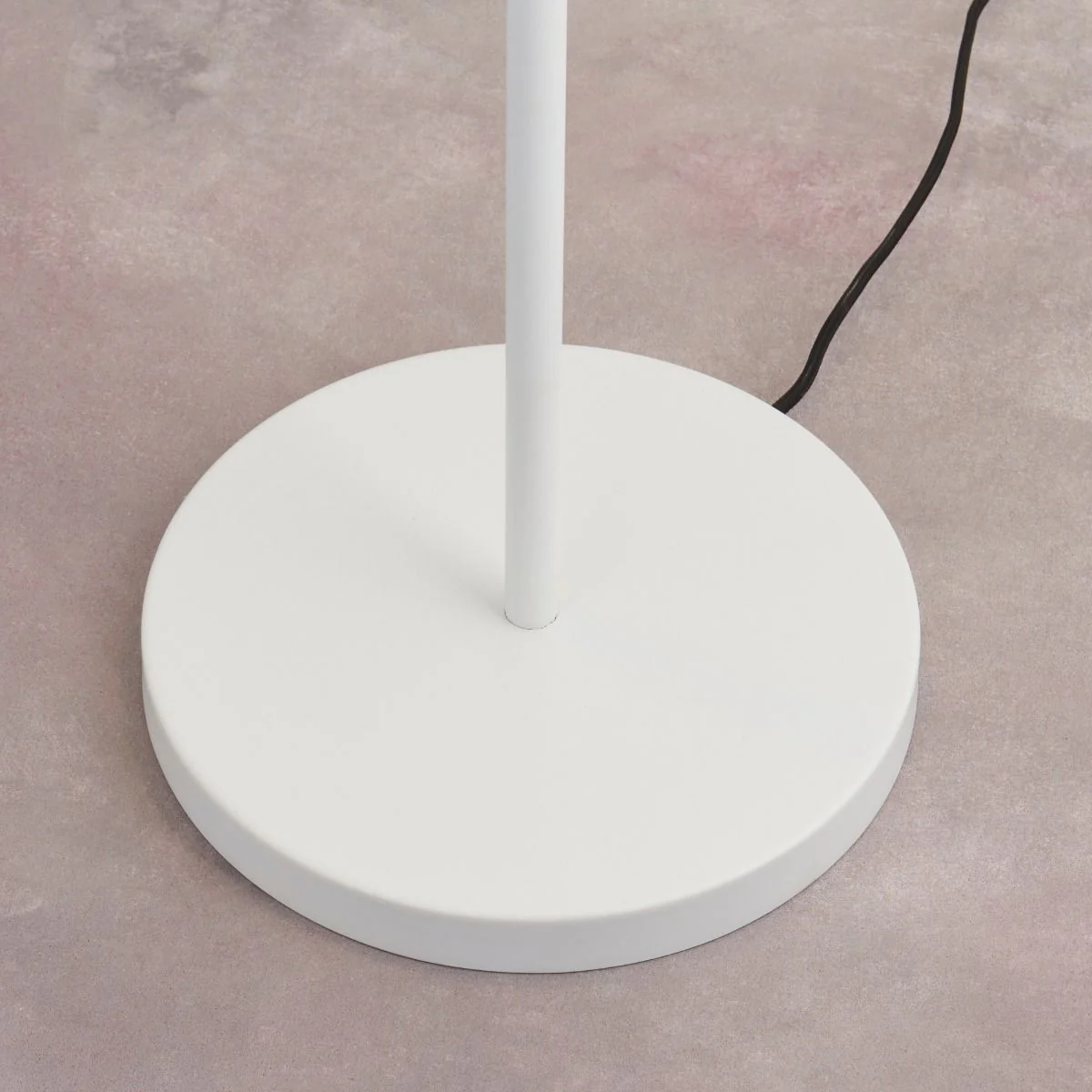 Gerik 2 Light White & Brass Task Floor Lamp - Image 4