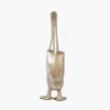 Gold Large Metal Duck Statue - Image 4