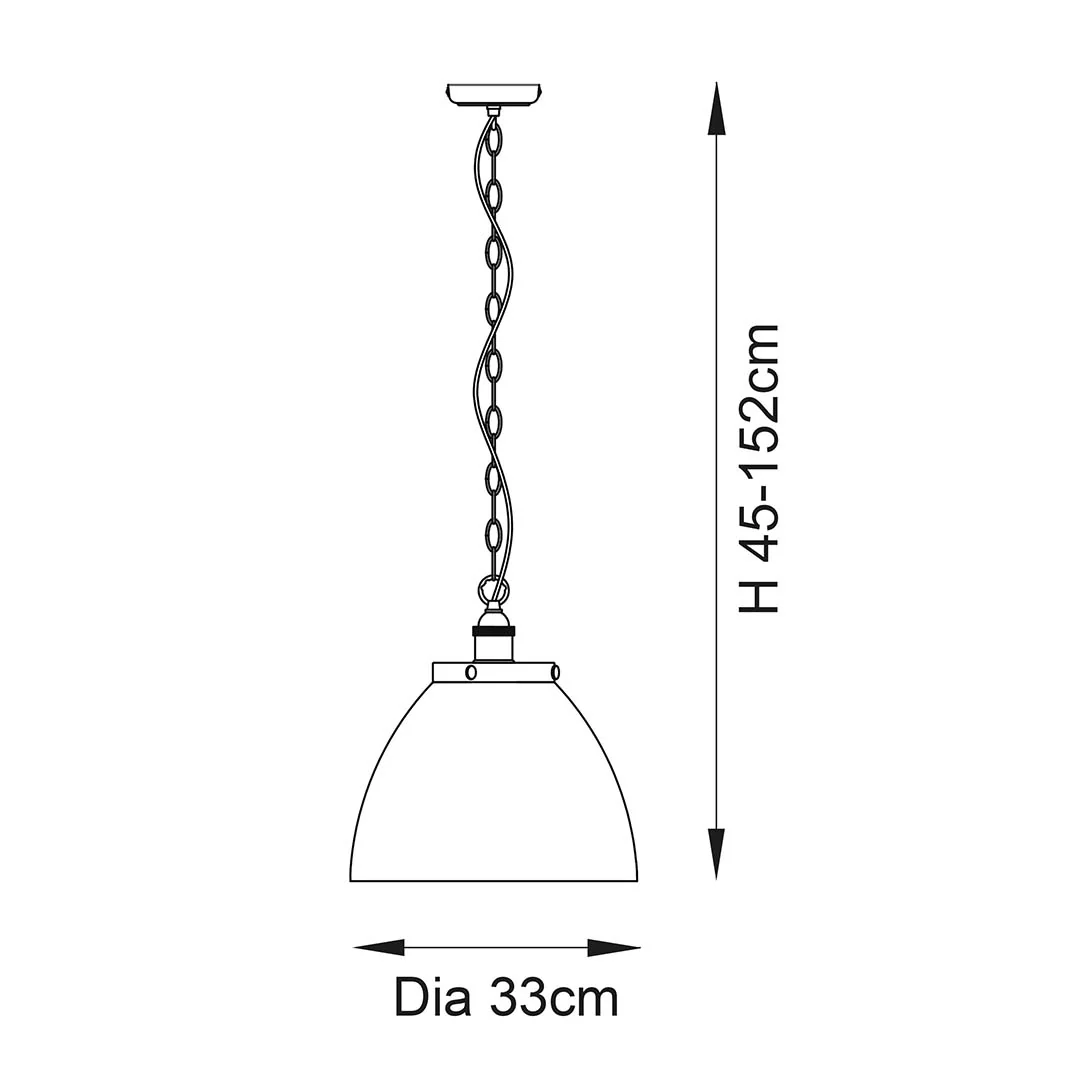 Hansen Brushed Silver Grand Pendant Ceiling Light - Image 9