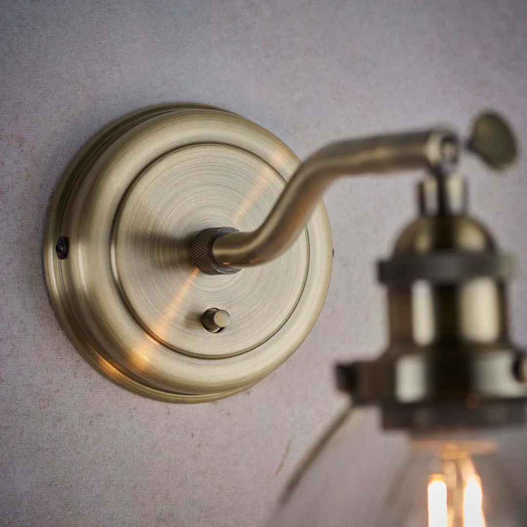 Hansen Wall Light Antique Brass - Image 5