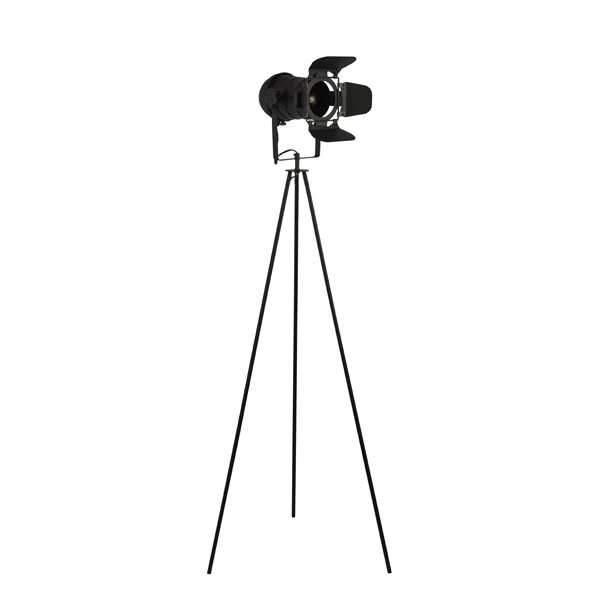 Spectre Black Spotlight Tripod Floor Lamp - Image 4